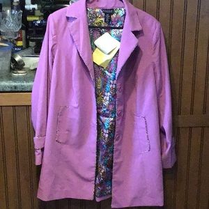Marked Down - NWT 3/4 Length Lightweight Jacket